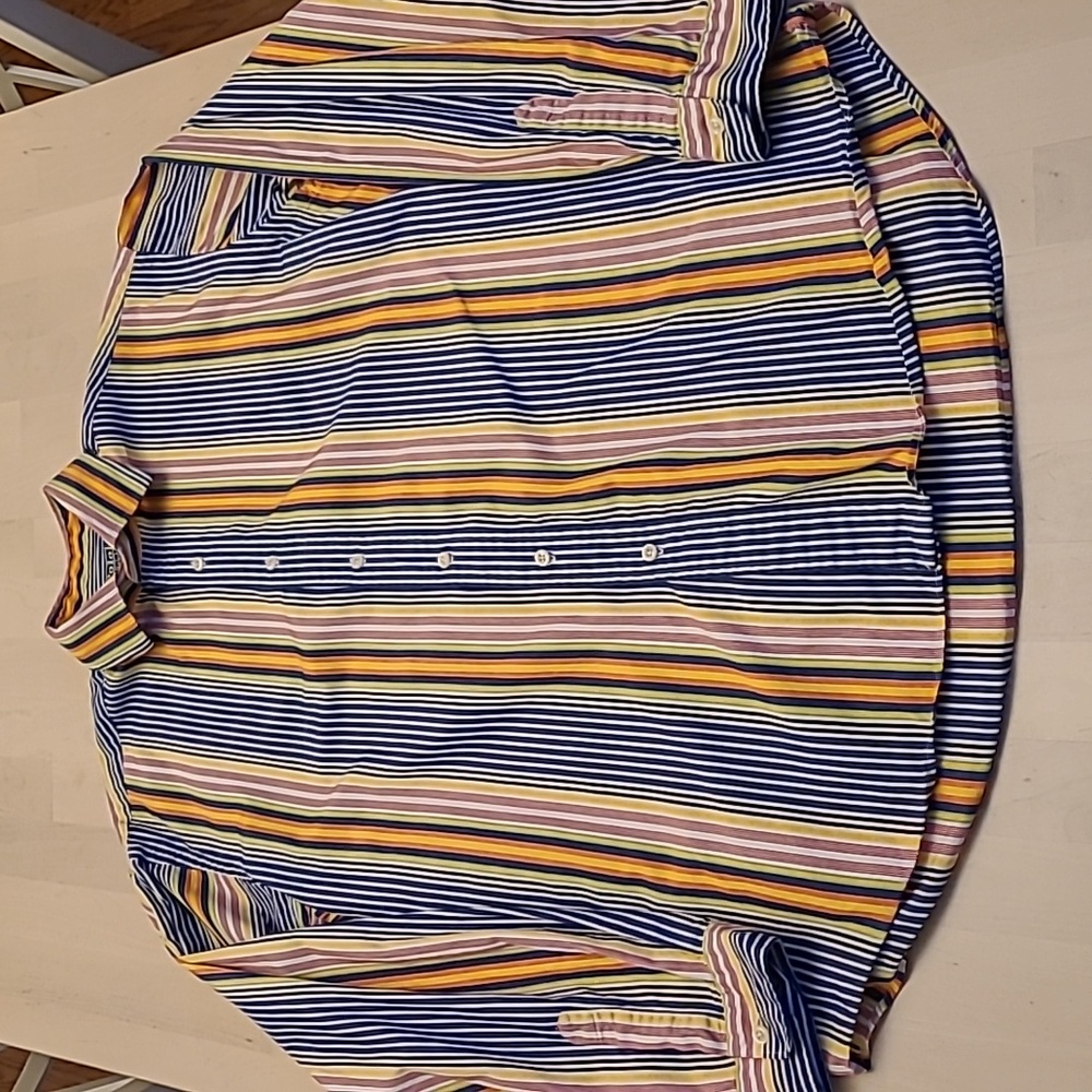 LIKE NEW VTG POLO by Ralph Lauren Blue Label Vibrant 100% Cotton Westerton Shirt